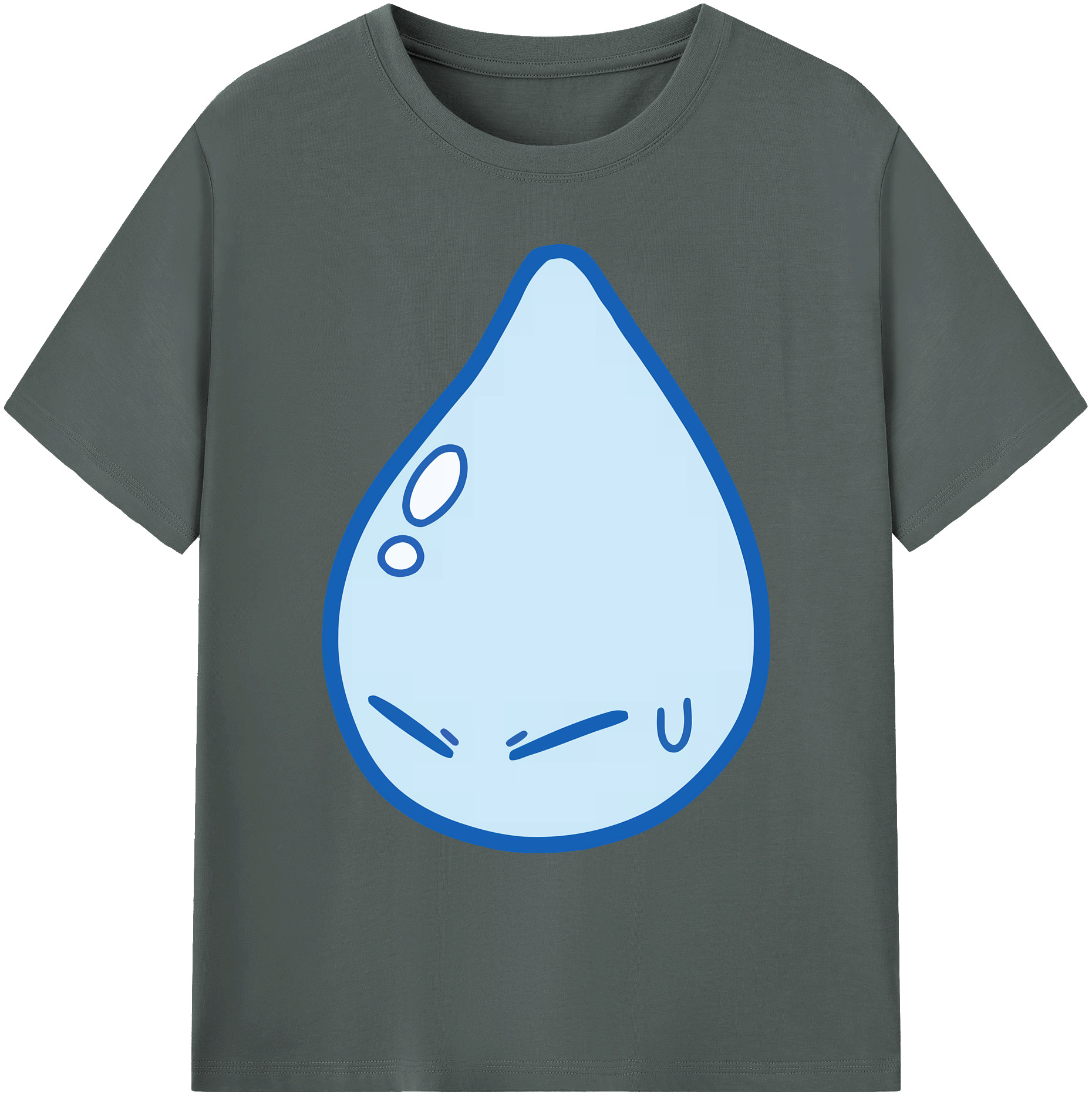 （画像用） 転スラ Regarding Reincarnated to Slime 綿100％ メンズ半袖Tシャツ｜肌触りやわらか＆通気性